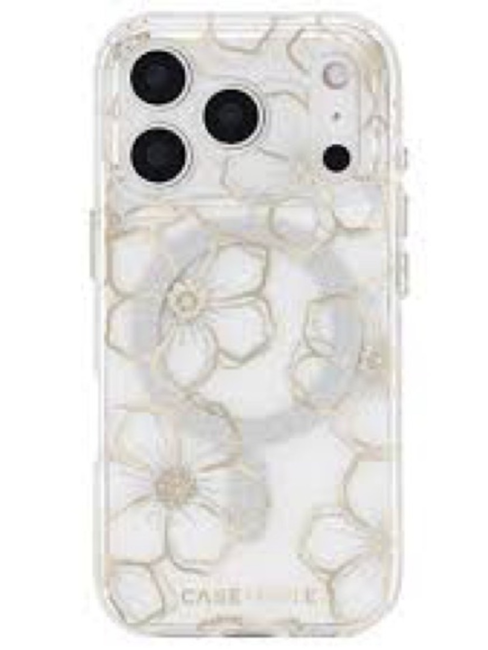 NWOT Case Mate Floral Gems MagSafe iPhone 17 pro case